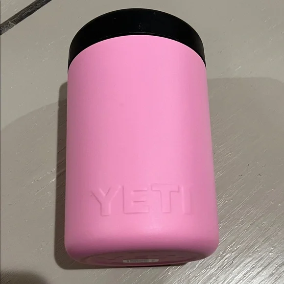New!!YETI Pink Rambler 12 oz Can Cooler - Picture 3 of 4